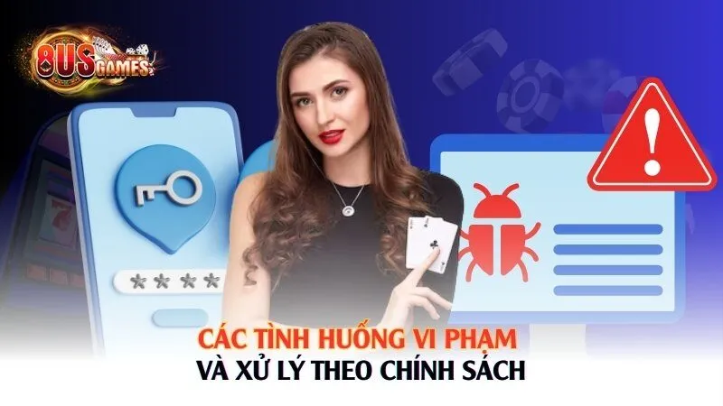 Các tình huống vi phạm và xử lý theo chính sách 